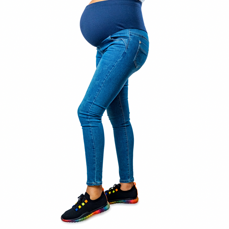 Blue Maternity Jeans - Bumpy Maternity Wear